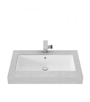 حوض مغسلة تحت الرخام صناعة مقاس 315×480×206ملم  #  TOTO -  LW542MT1UNW